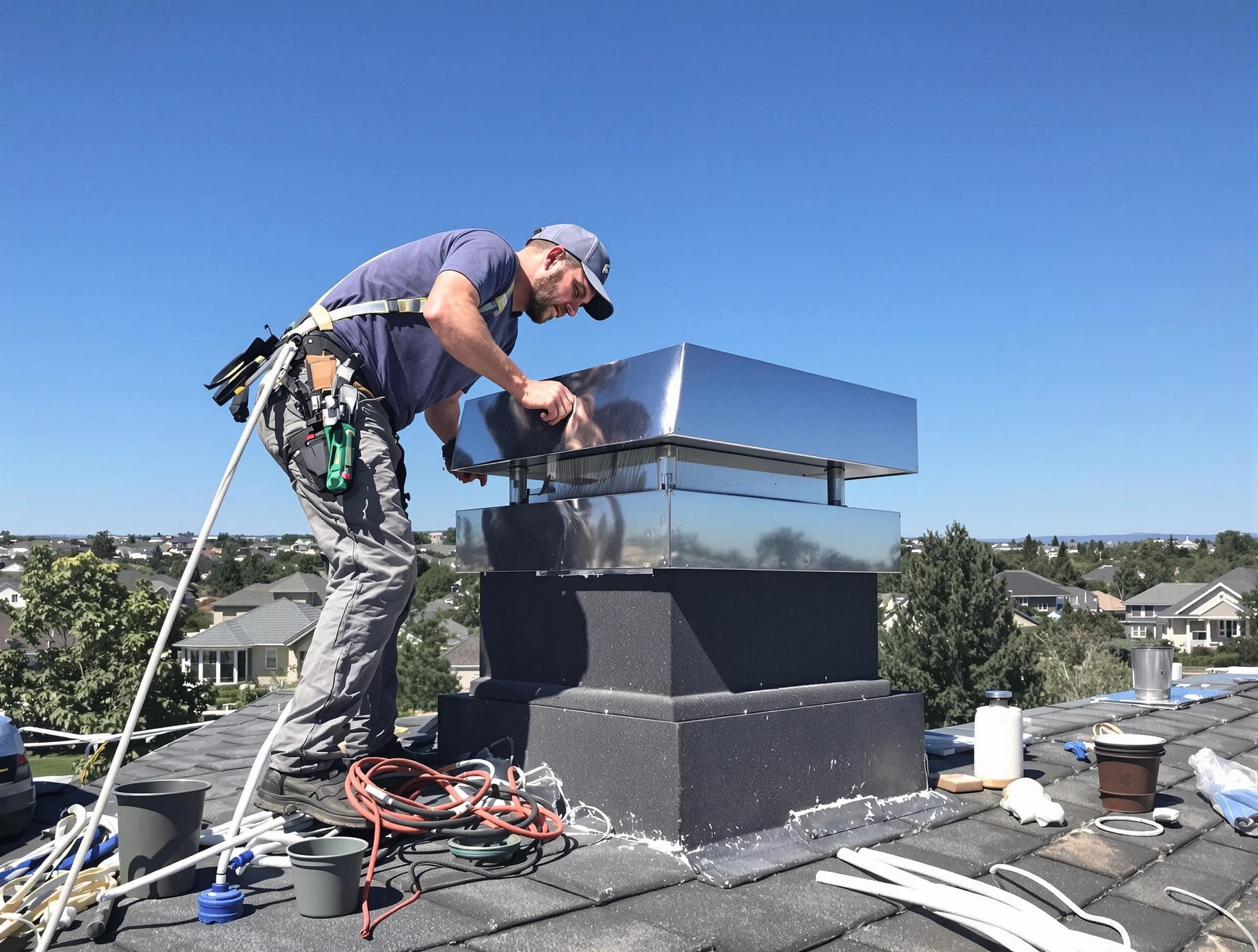 Chimney Cap Services service in Boulder, CO