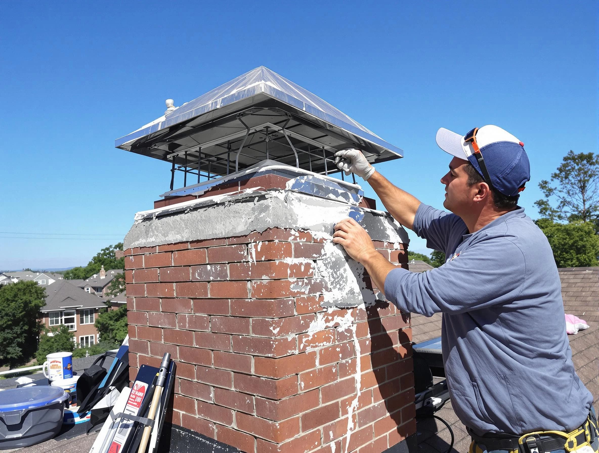 Chimney Crown Services service in Boulder, CO